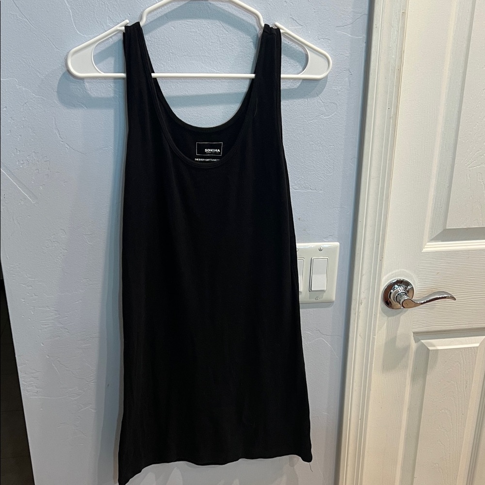 Sonoma Classic Black Tank Top